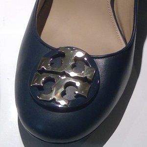 TORY BURCH SHOES NAVY BLUE